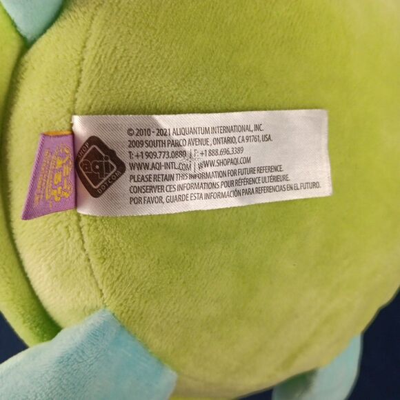 Mind Games Honeymaru Sea Turtle With Green Shell Plush Toy Stuffed Tortoise - Picture 10 of 15